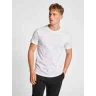 Koszulki męskie - Koszulka męska bawełniana sportowa Hummel Red Basic T-shirt - miniaturka - grafika 1