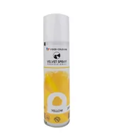 Dodatki do ciast w proszku - Zamsz w sprayu żółty Velvet Spray 250 ml Food Colours - miniaturka - grafika 1