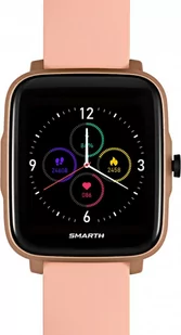 Smartwatch Damski Smarth F2R.SP Czarny Sportowy - Monitory aktywności - miniaturka - grafika 1
