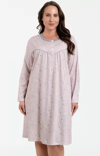 Koszula nocna damska na długi rękaw Daniela, Kolor różowy, Rozmiar M, Italian Fashion - Primodo.com - Piżamy damskie - miniaturka - grafika 1