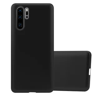 Pokrowiec Do Huawei P30 PRO w METALLIC CZARNY Etui TPU Silikon Obudowa Ochronny Case Cover Cadorabo - Etui i futerały do telefonów - miniaturka - grafika 1