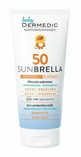 Biogened S.A DERMEDIC SUNBRELLA BABY SPF50 Mleczko ochronne wodoodporne dla dzieci 100 g 7050962 - Pozostałe kosmetyki - miniaturka - grafika 1