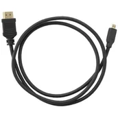 Kable - Qoltec Kabel HDMI A / Micro HDMI D, 1.0m 50509 - miniaturka - grafika 1