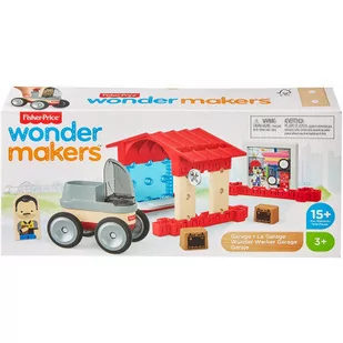 Fisher Price Wonder Makers Garaż klocki - Klocki - miniaturka - grafika 1