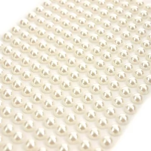 Perełki samoprzylepne 6 mm Ivory GRPE-029 DP CRAFT - Dekoratorstwo - miniaturka - grafika 1