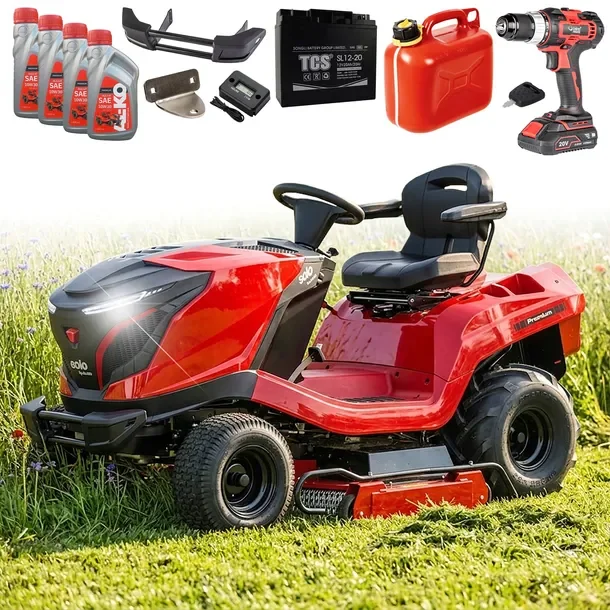 Traktor z Blokadą Dyferencjału AL-KO T22-110.6 HDDH-A V-TWIN Karczownica