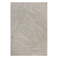 Dywany - Jasnoszary wełniany dywan 200x290 cm Lino Leaf – Flair Rugs - miniaturka - grafika 1