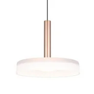 Lampy sufitowe - Lampa zawieszana CELESTE 354910165 Trio LED 10W 3000K metalowa biały brązowy - miniaturka - grafika 1