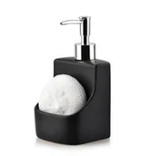 Mydelniczki i dozowniki mydła - Dozownik 450ml 9x9,5xh18cm Lumarko! - miniaturka - grafika 1