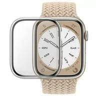 Akcesoria do smartwatchy - Etui PANZERGLASS Full Body do Apple Watch 7/8/9 (45mm) Przezroczysty - miniaturka - grafika 1