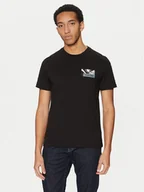Koszulki męskie - Calvin Klein T-Shirt Graphic K10K113799 Czarny Regular Fit - miniaturka - grafika 1