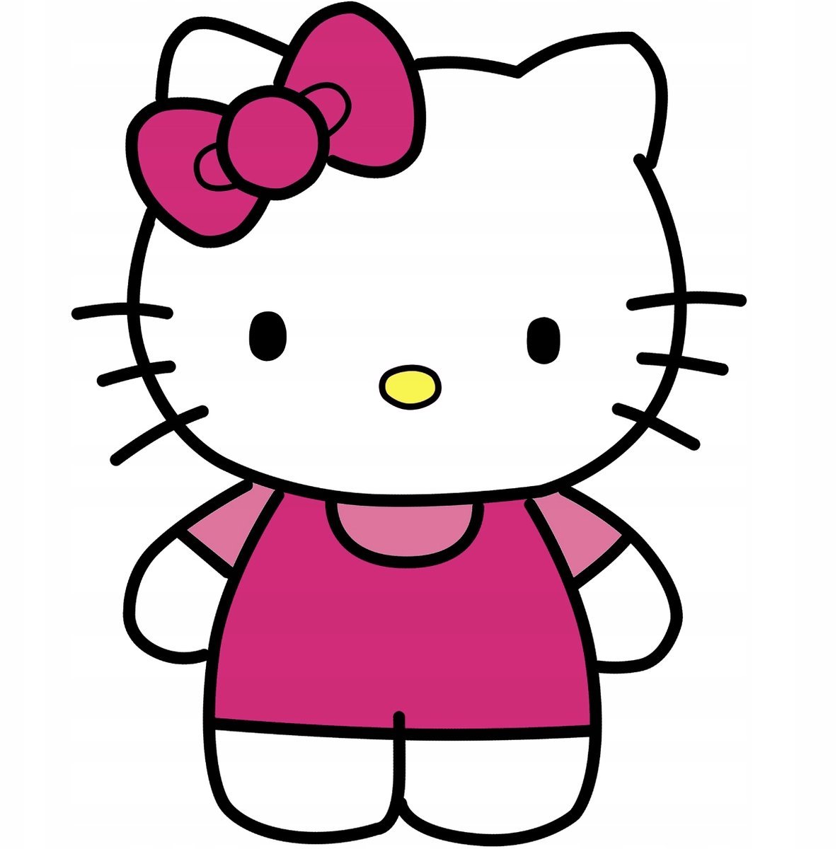 NAKLEJKA na Ścianę dla DZIECI HELLO KITTY 60x120