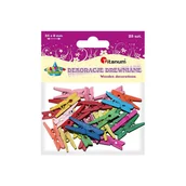 Decoupage - Titanum Klamerki drewniane 3 x 25 mm 25 szt. - miniaturka - grafika 1