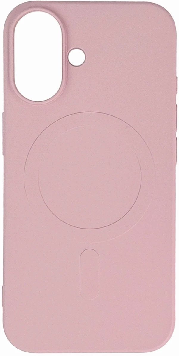 Etui Liquid Silicone Case z MagSafe na Samsung Galaxy A56 5G - różowe