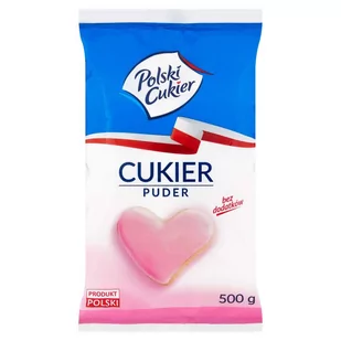 Polski Cukier Cukier puder 500 g - Cukier i słodziki - miniaturka - grafika 1