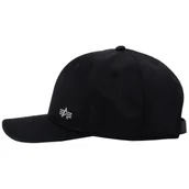 Odzież taktyczna i umundurowanie - Alpha Industries Czapka Metal Label Cap 156905 530 - Black/Metalsilver - miniaturka - grafika 1