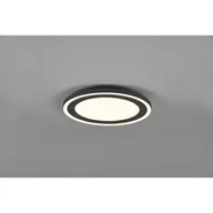 Lampy sufitowe - Trio Rl Jano R67201132 plafon lampa sufitowa 1x20W LED 3000K czarny - miniaturka - grafika 1