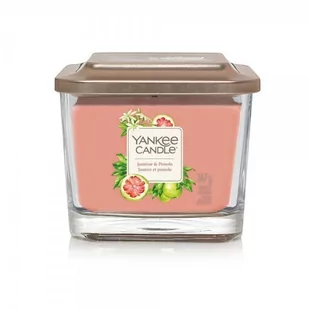 Yankee Candle Elevation Jasmine & Pomelo Średnia Świeca Zapachowa 347g YC000316 - Świece - miniaturka - grafika 1