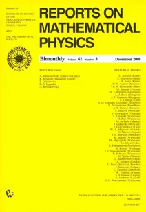 Wydawnictwo Naukowe PWN Reports on Mathematical Physics 62/3 2008 - Czasopisma - miniaturka - grafika 1