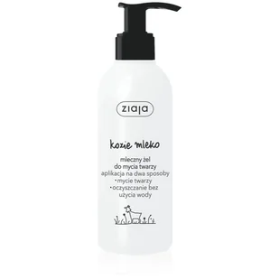 Ziaja 123ratio KOZIE MLEKO Mleczny żel do mycia twarzy 200 ml 7073048 - Żele do mycia twarzy - miniaturka - grafika 1