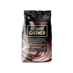 Activita De Luxe Gainer 3000g Szybka wysyłka - Odżywki na masę - miniaturka - grafika 1