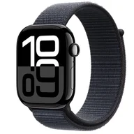 Smartwatch - Apple Watch 10 GPS 46mm z aluminium onyksu opaską sportową Czarny - miniaturka - grafika 1