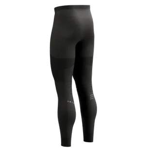 COMPRESSPORT Legginsy biegowe męskie WINTER RUN LEGGING black - Spodnie sportowe męskie - miniaturka - grafika 8