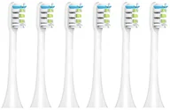Końcówki do szczoteczek elektrycznych - 6x Końcówki do Soocas X1/X3/X3U/X5 - biała - miniaturka - grafika 1