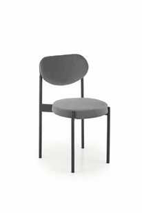Krzesło K509 popielaty - Krzesła - miniaturka - grafika 1