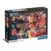 Puzzle - Puzzle 1000 Compact Anime One Piece Clementoni - miniaturka - grafika 1