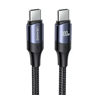 USAMS Powerbank 80000mAh 130W 2C+3A QC3.0+PD Fast Charge czarny/black STXLOGTC01 (US-CD196) + kabel USB-C-USB-C 100W 2m - Powerbanki - miniaturka - grafika 19