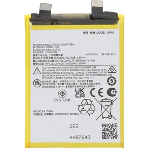 Bateria NP40 4020 mAh + klej do baterii do Motorola Edge 30 Neo OEM - Baterie do telefonów Bateria NP40 4020 mAh + klej do baterii do Motorola Edge 30 Neo OEM - Baterie do telefonów - miniaturka - grafika 1