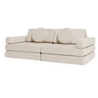 Łóżka dla dzieci i młodzieży - Sofa dla dzieci Shappy play original jasny beż - miniaturka - grafika 1