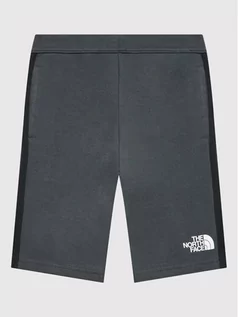 Spodnie i spodenki dla dziewczynek - The North Face Szorty sportowe Slacker NF0A53CK Szary Regular Fit - grafika 1