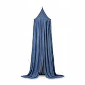 Pościel dla dzieci - Jollein Moskitiera Vintage, 245 cm, dżinsowy niebieski - miniaturka - grafika 1