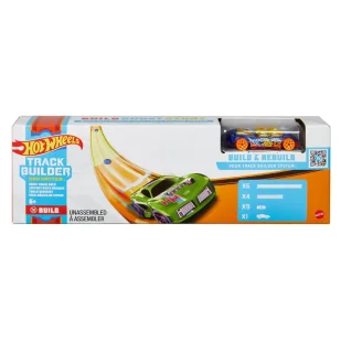 Hot Wheels Zestaw torów + auto GVG13 - Samochody i pojazdy dla dzieci - miniaturka - grafika 5