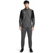 Spodnie męskie - Męskie spodnie do piłki nożnej Under Armour UA M\'s Challenger Pique Pant - szare - miniaturka - grafika 1