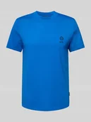 Koszulki męskie - T-shirt z wyhaftowanym motywem i napisem model ‘JANUS’ - miniaturka - grafika 1