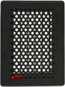 Kratki wentylacyjne - Darco Kratka wentylacyjna z żaluzją Trend KRVTZ 200 x 145 mm czarna - miniaturka - grafika 1