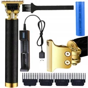 Maszynki do strzyżenia - MASZYNKA TRYMER DO GOLENIA WŁOSÓW BRODY BARBER - miniaturka - grafika 1