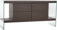Kredensy - DKD Home Decor Kredens DKD Home Decor Szkło Brązowy Przezroczysty Orzech 160 x 45 x 80 cm Drewno MDF - miniaturka - grafika 1