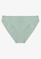 Majtki damskie - Jasnozielone Bawełniane Majtki Figi Silantta - miniaturka - grafika 1