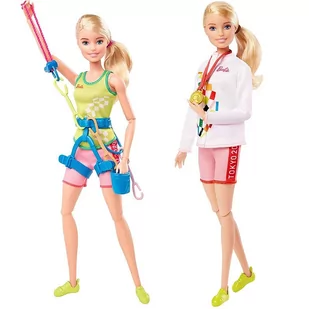 Mattel Lalka Olimpijka Wspinaczka - Lalki dla dziewczynek - miniaturka - grafika 1