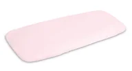 Prześcieradła dla dzieci - PRZEŚCIERADŁO KOŁYSKA BAMBUS RÓŻOWY 40X90 - miniaturka - grafika 1