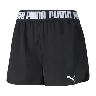 Spodenki fitness damskie PUMA Train Puma Strong Woven - Spodnie sportowe damskie - miniaturka - grafika 1