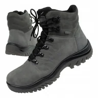 Buty trekkingowe męskie - Buty męskie trekkingowe 4F zimowe [OBMH255 25S] - miniaturka - grafika 1