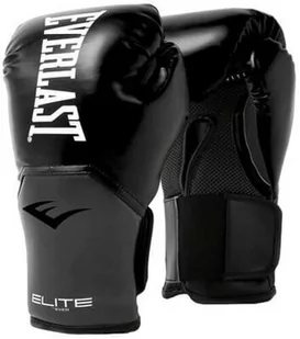 Everlast EVERLAST Elite rękawice treningowe  czarne/szare  20 ml 870271-70 - Rękawiczki sportowe damskie - miniaturka - grafika 1