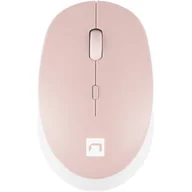 Myszki - Natec Harrier 2 Bluetooth 5.1 Biało-różowa NMY-1962 - miniaturka - grafika 1