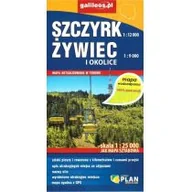 Atlasy i mapy - Plan Szczyrk Żywiec i okolice mapa wodoodporna 1 9 000 praca zbiorowa - miniaturka - grafika 1