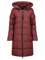 Kurtki damskie - Geographical Norway Płaszcz zimowy "April" w kolorze bordowym - miniaturka - grafika 1